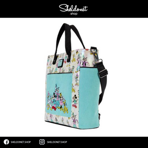 Loungefly: Disney - D100 Classic All-Over Print Convertible Tote Bag