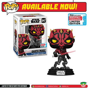 Pop! Star Wars: Darth Maul [Fall Convention Exclusive 2023]