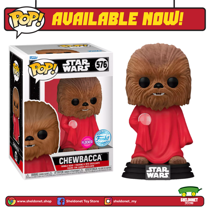 Pop! Star Wars: Star Wars Holiday Special (1978) - Chewbacca (Life Day) [Flocked] [Exclusive]