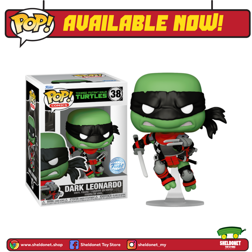 Pop! Comics: Teenage Mutant Ninja Turtles - Dark Leonardo [Exclusive]