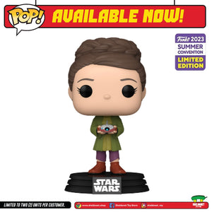 Pop! Star Wars:  Obi-Wan Kenobi - Young Leia With Lola [Summer Convention Exclusive 2023]