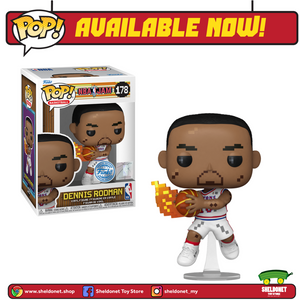 Pop! NBA Jam: Pistons - Dennis Rodman (Turbo) [Exclusive]