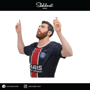 [IN-STOCK] Football's Finest by SoccerStarz: Paris Saint-Germain - Lionel Messi