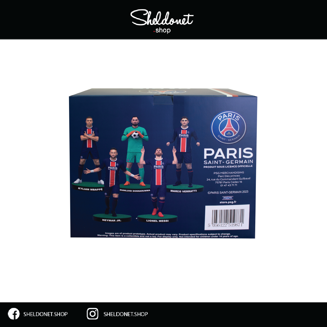 SoccerStarz Footballs Finest - Paris Saint-Germain (Kylian Mbappe) 60cm  Resin Statue