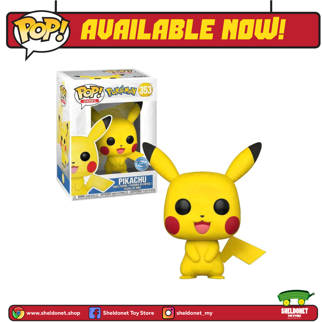 Pop! Games: Pokemon - Pikachu [Exclusive] – Sheldonet Toy Store