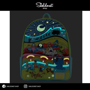 Loungefly: Scooby Doo - Psychedelic Monster Chase Mini Backpack (Glow In The Dark)