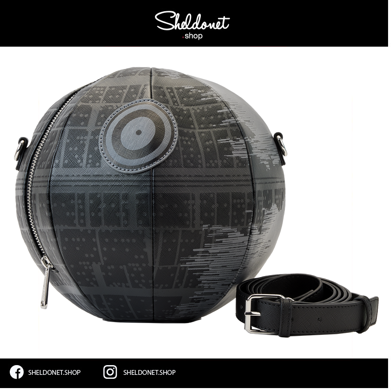 Loungefly: Star Wars Return Of The Jedi (40th Anniversary) - Death Star Figural Crossbody Bag