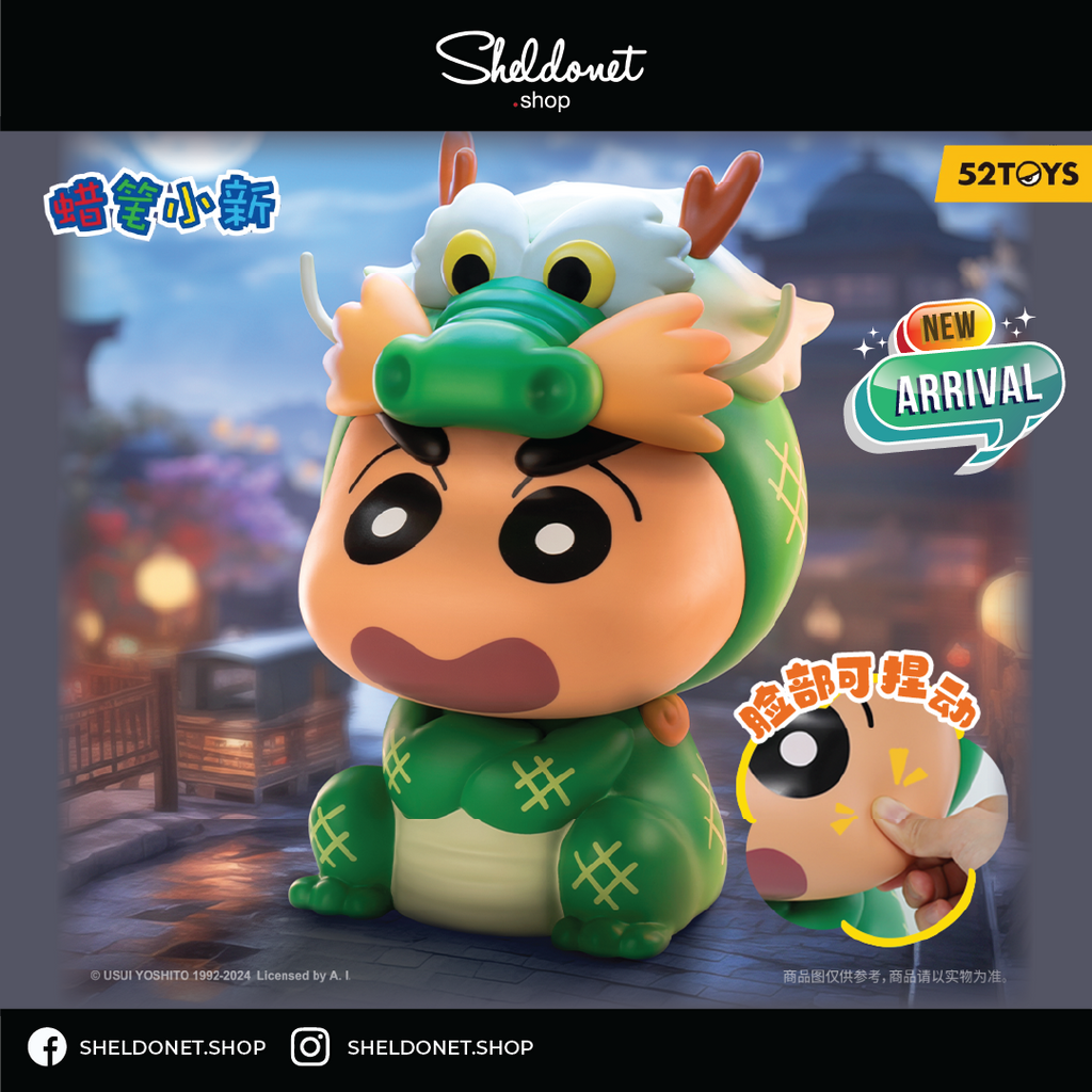 [IN-STOCK] 52TOYS: Crayon Shin-Chan - Delight in Year of the Dragon