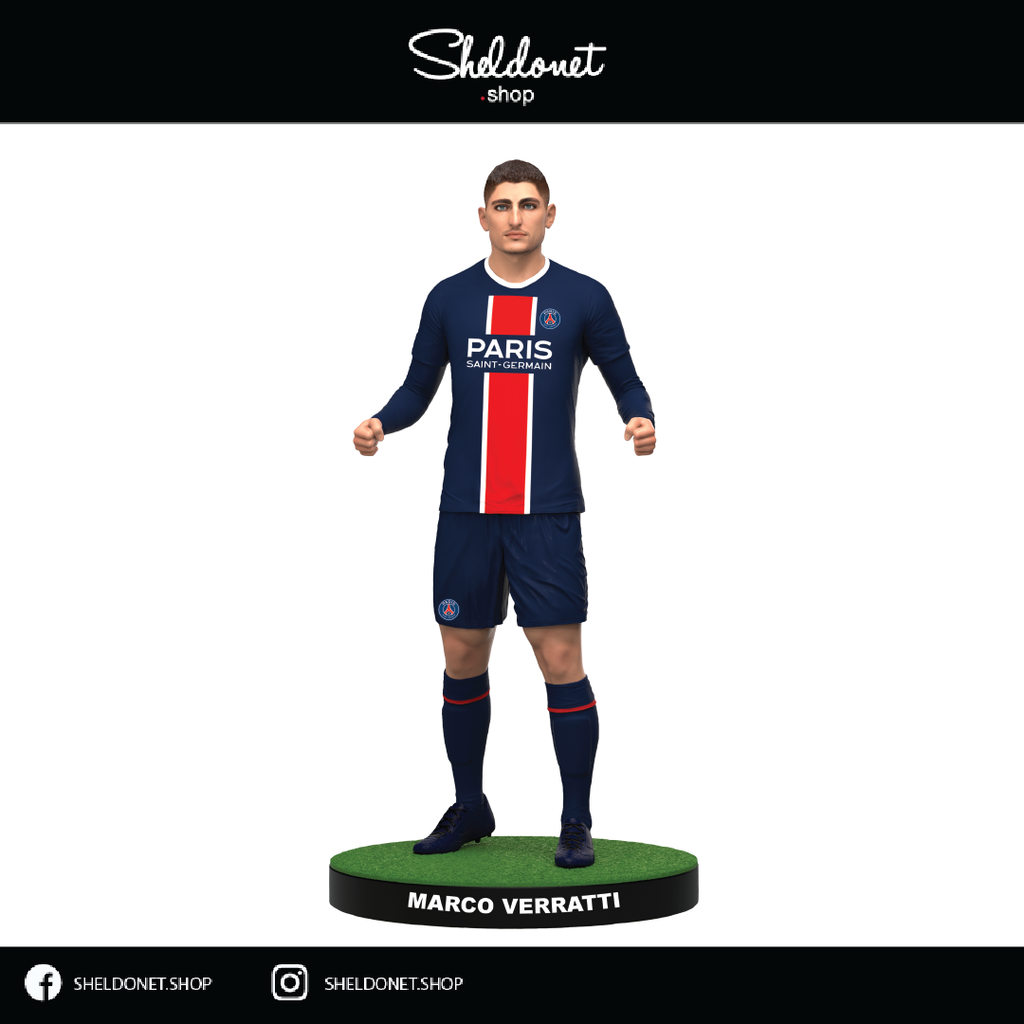 [PREORDER] Football's Finest by SoccerStarz: Paris Saint-Germain - Marco Verratti