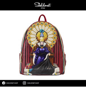 Loungefly: Disney Snow White - Evil Queen Throne Mini Backpack