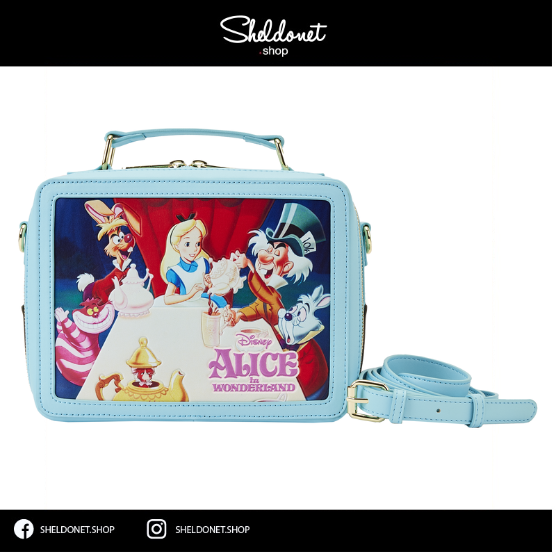 Loungefly: Disney Alice In Wonderland - Classic Movie Lunch Box Crossbody Bag