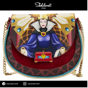 Loungefly: Disney Snow White - Evil Queen Throne Crossbody Bag