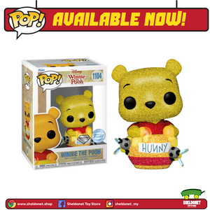 Pop! Disney: Winnie The Pooh - Pooh With Honey Pot (Diamond Glitter) [Exclusive]