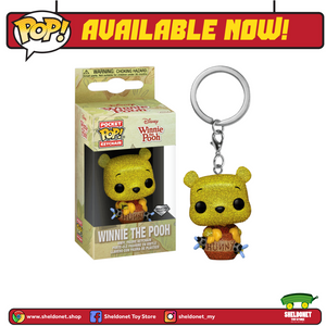 Pocket Pop! Keychain: Winnie the Pooh (Diamond Glitter) [Exclusive]