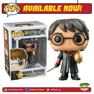 Pop! Movies: Harry Potter - Triwizard Harry Potter With Egg [Exclusive] - Sheldonet Toy Store