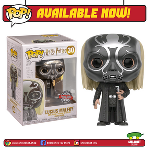Pop! Movies: Harry Potter - Lucius As Death Eater [Exclusive] - Sheldonet Toy Store
