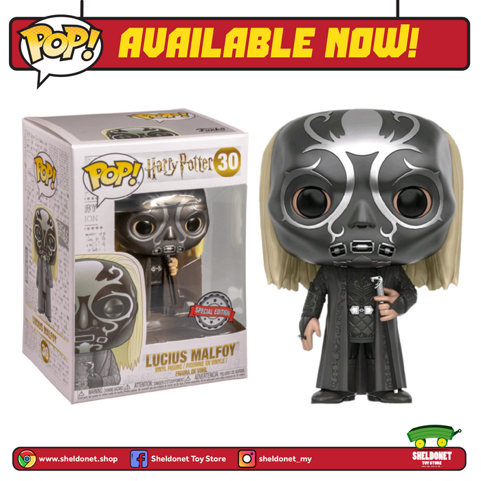 Pop! Movies: Harry Potter - Lucius As Death Eater [Exclusive]