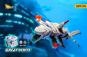 52TOYS: Beastbox - (BB-17GW) GREAT WHITE -大白鲨