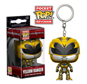 Pocket POP! Keychain : Power Rangers - Yellow Ranger - Sheldonet Toy Store