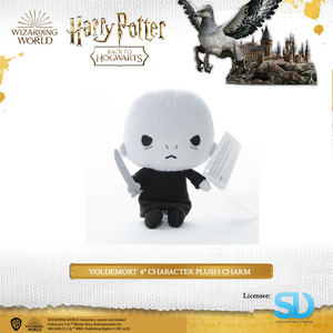 HARRY POTTER - Voldemort 4" Character Plush Charm - Sheldonet Toy Store