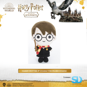 HARRY POTTER - Harry Potter 8" Character Plush Charm - Sheldonet Toy Store
