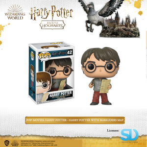 POP! Movies: Harry Potter - Harry Potter with Marauders Map - Sheldonet Toy Store