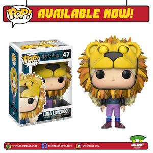 Pop! Movies: Harry Potter - Luna Lovegood with Lion Head - Sheldonet Toy Store
