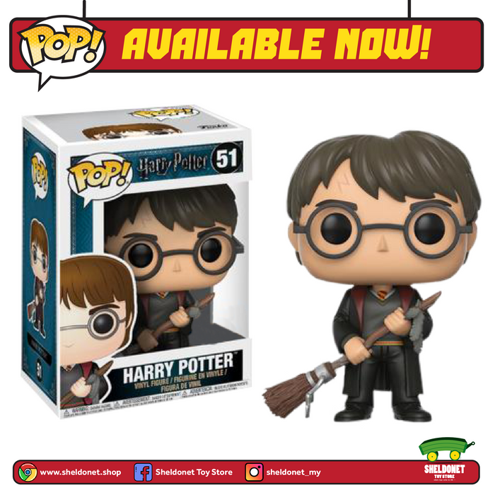 Pop! Movies: Harry Potter - Harry Potter With Firebolt [Exclusive]