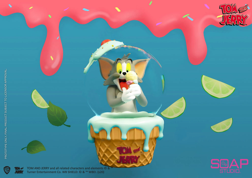 Beast Kingdom: Soap Studio - Tom and Jerry Ice Cream Snow Globe