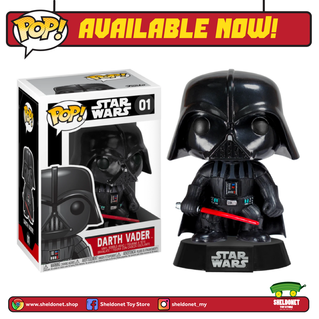 Pop! Star Wars: Darth Vader - Sheldonet Toy Store