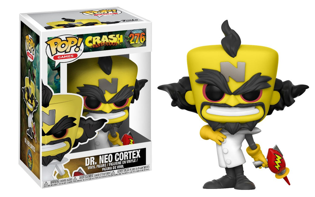 Pop! Games: Crash Bandicoot - Dr. Neo Cortex - Sheldonet Toy Store