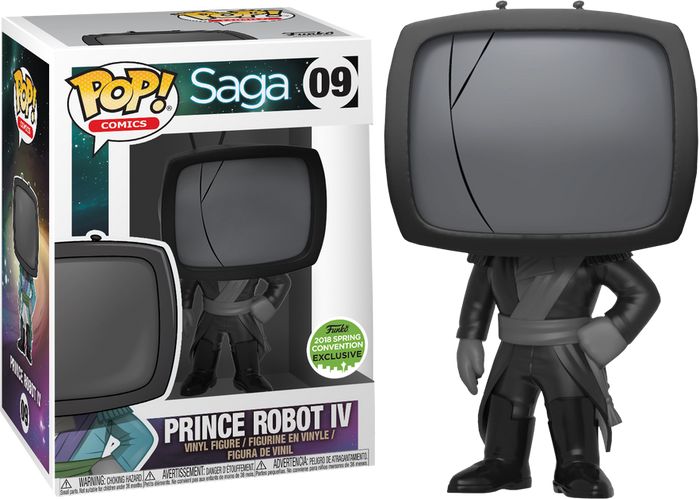 POP! Comics: Saga - Prince Robot IV [ECCC 2018 Spring Convention]