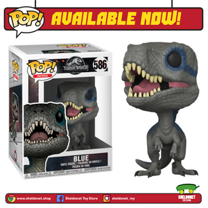 Pop! Movies: Jurassic World: Fallen Kingdom - Blue - Sheldonet Toy Store