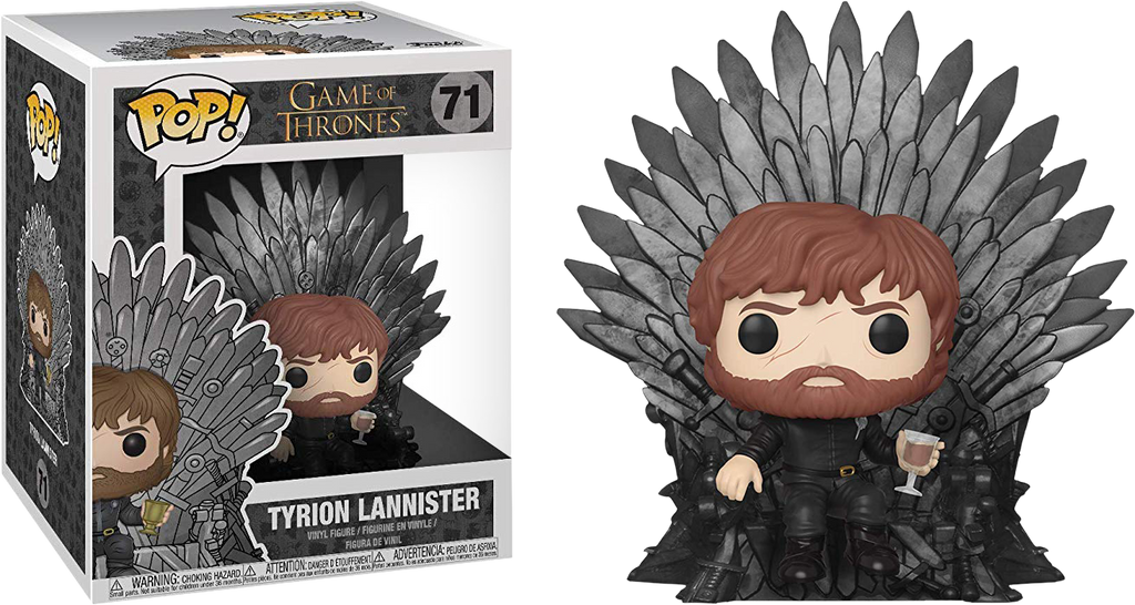 Pop! Deluxe: Game Of Thrones - Tyrion Sitting On Iron Throne - Sheldonet Toy Store