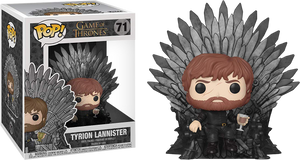 Pop! Deluxe: Game Of Thrones - Tyrion Sitting On Iron Throne - Sheldonet Toy Store