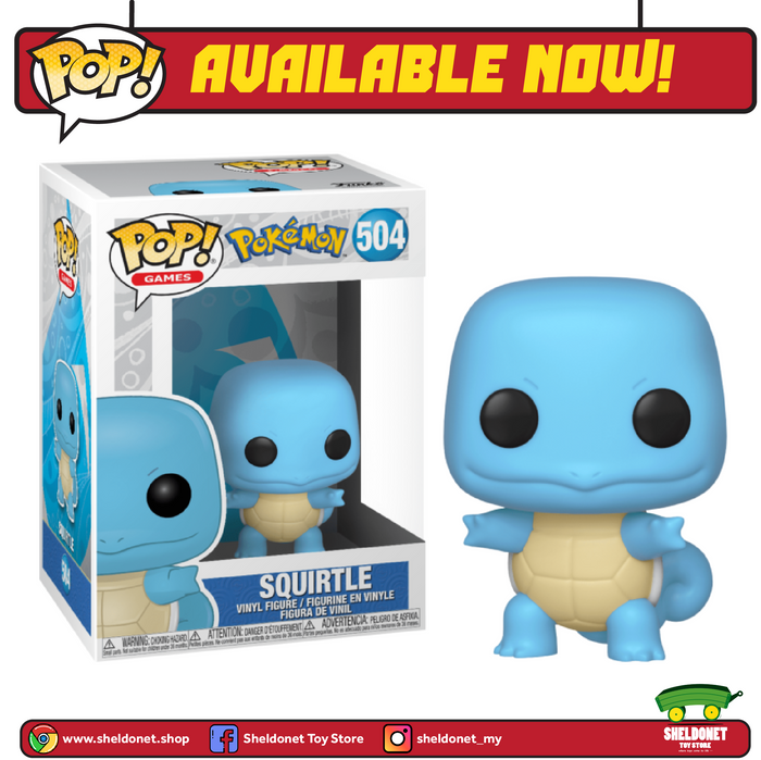 Pop! Games: Pokémon - Squirtle