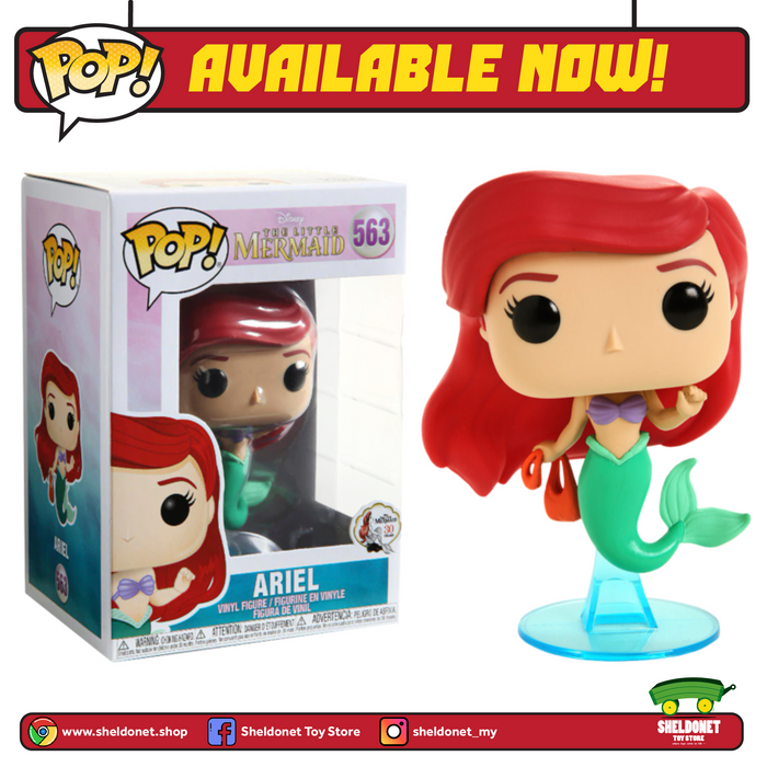 Pop! Disney: Little Mermaid - Ariel With Bag