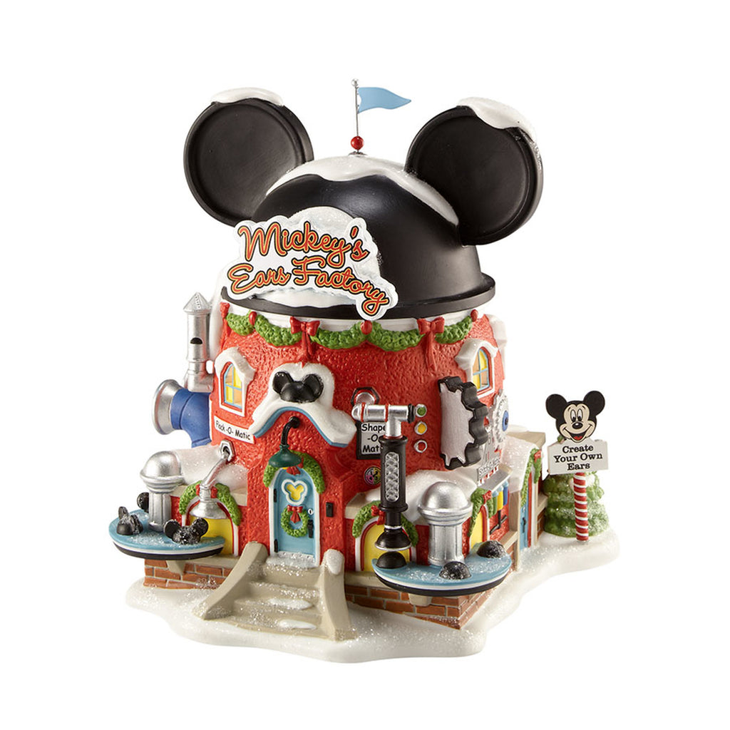 Enesco : North Pole Series - Mickey's Ears Factory - Sheldonet Toy Store