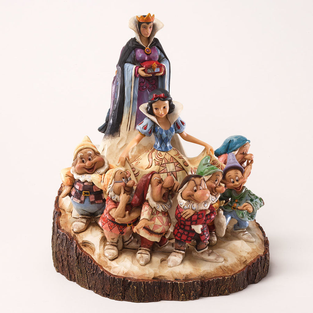 Enesco : Disney Traditions - Wood Carved Snow White - Sheldonet Toy Store