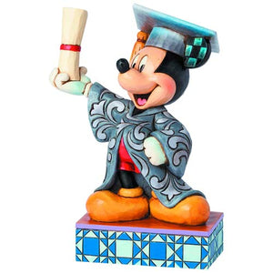 Enesco : Disney Traditions - Graduation Mickey "You Did It" Statue - Sheldonet Toy Store