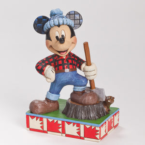Enesco : Disney Traditions - Mickey in Canada - Sheldonet Toy Store