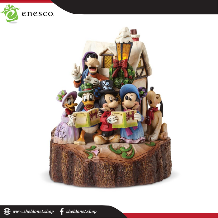 Enesco : Disney Traditions - Carved By Heart Caroling