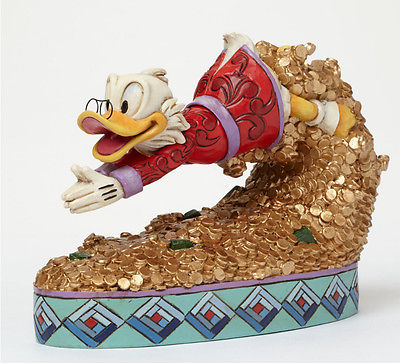 Enesco : Disney Traditions - Treasure Dive Into Money - Sheldonet Toy Store