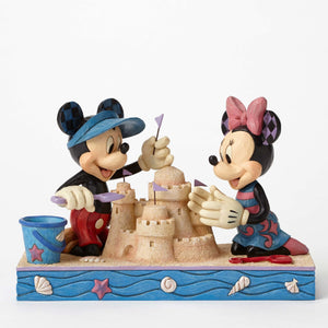 Enesco : Disney Traditions - Seaside Mickey and Minnie - Sheldonet Toy Store