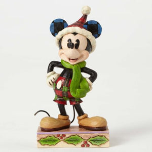 Enesco : Disney Traditions - Merry Mickey - Sheldonet Toy Store