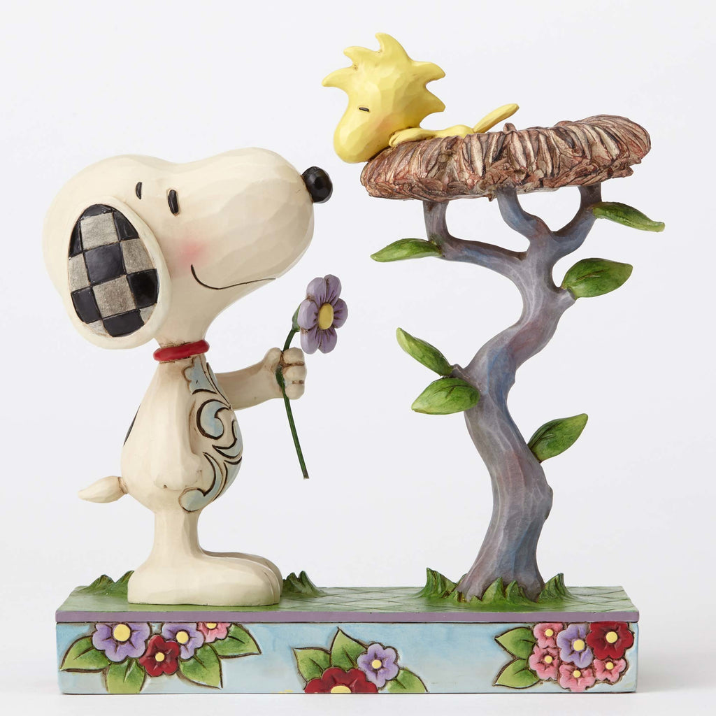 Enesco : Peanuts by Jim Shore - Snoopy & Woodstock Nest Warming Gift - Sheldonet Toy Store