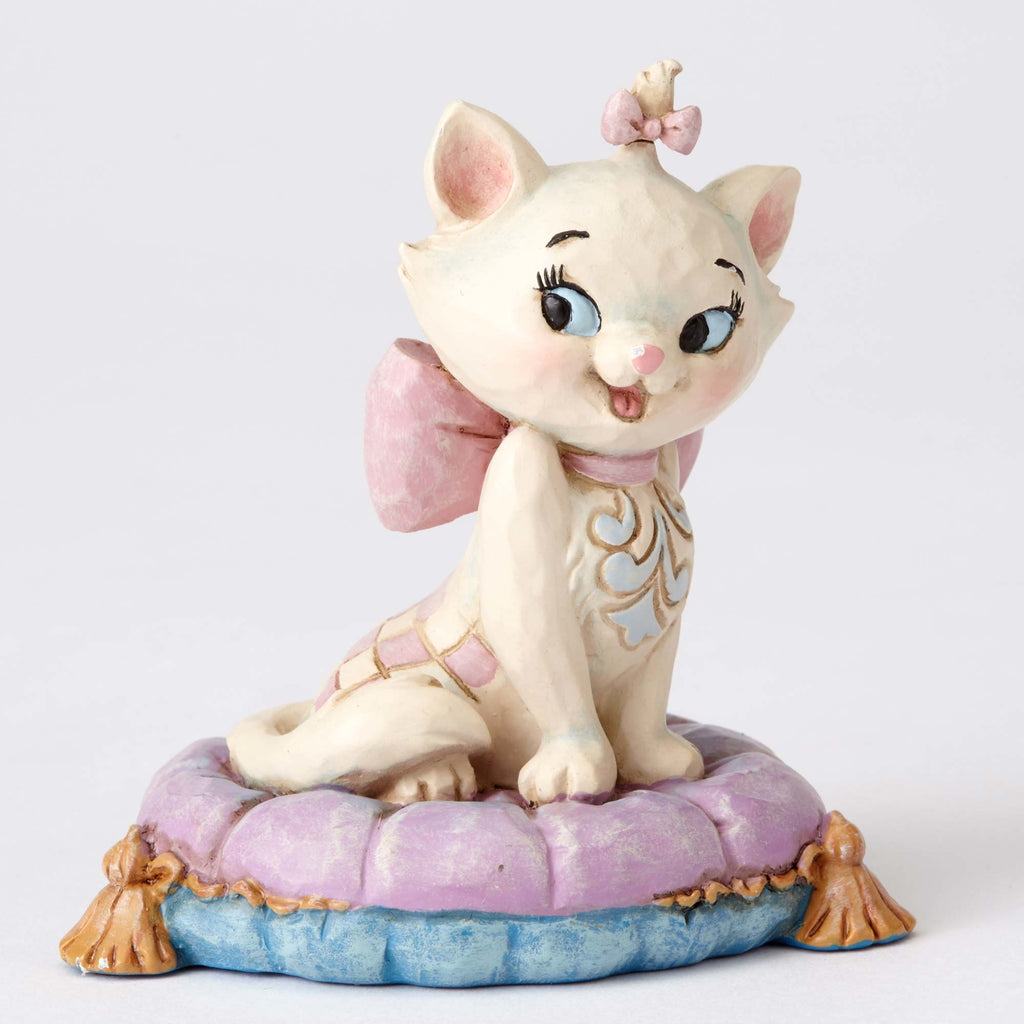 Enesco : Disney Traditions - Mini Marie On A Pillow - Sheldonet Toy Store