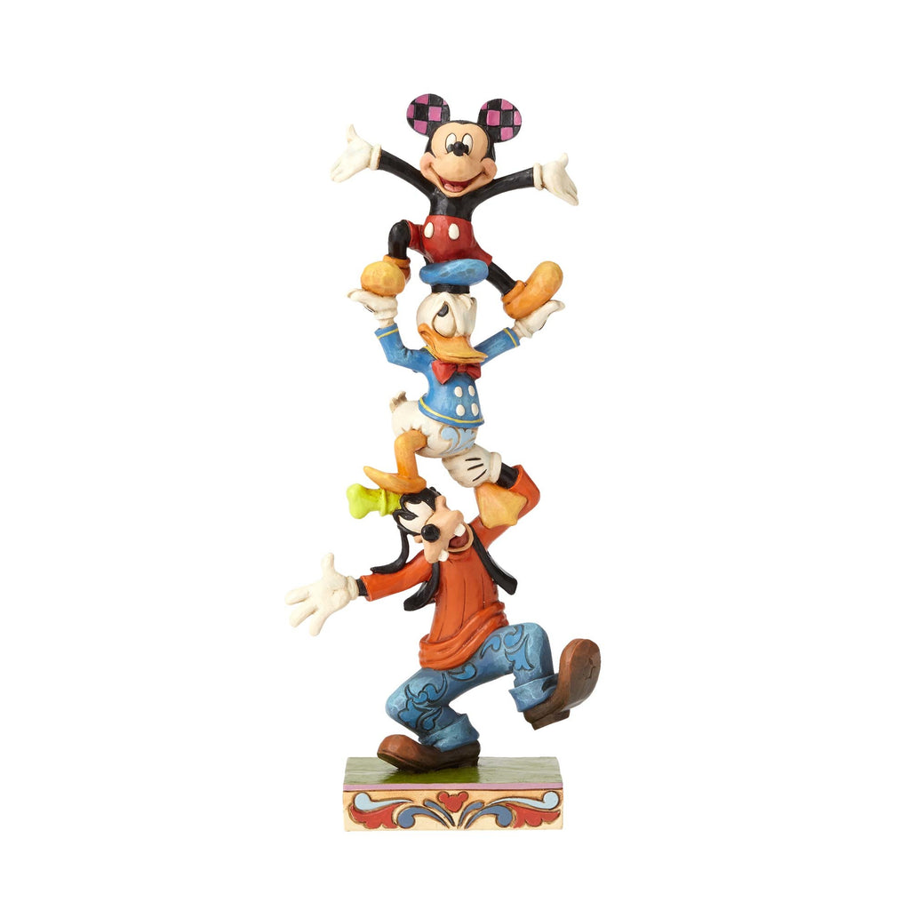 Enesco : Disney Traditions - Goofy, Donald & Mickey - Sheldonet Toy Store