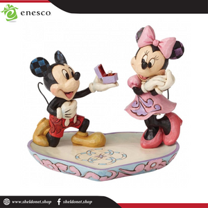 Enesco : Disney Traditions - Mickey & Minnie Ring Dish
