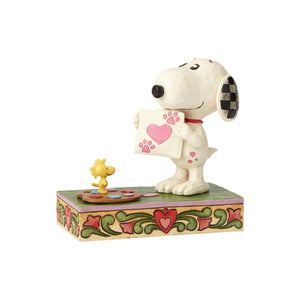 Enesco : Peanuts by Jim Shore - Snoopy Work Of Heart - Sheldonet Toy Store